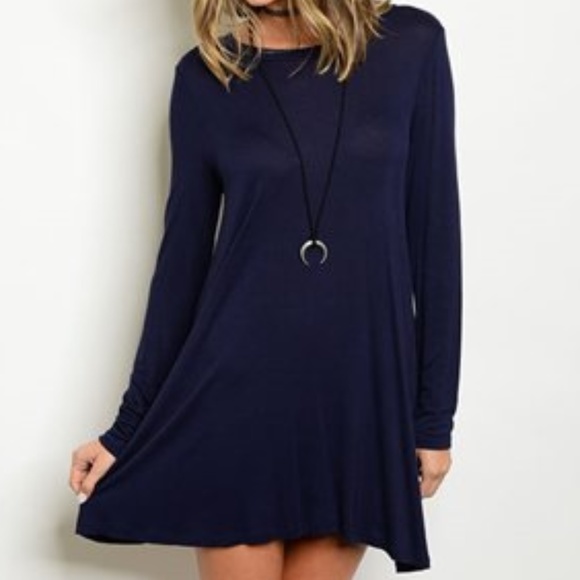 Dresses & Skirts - Boho Beauty Navy Dress